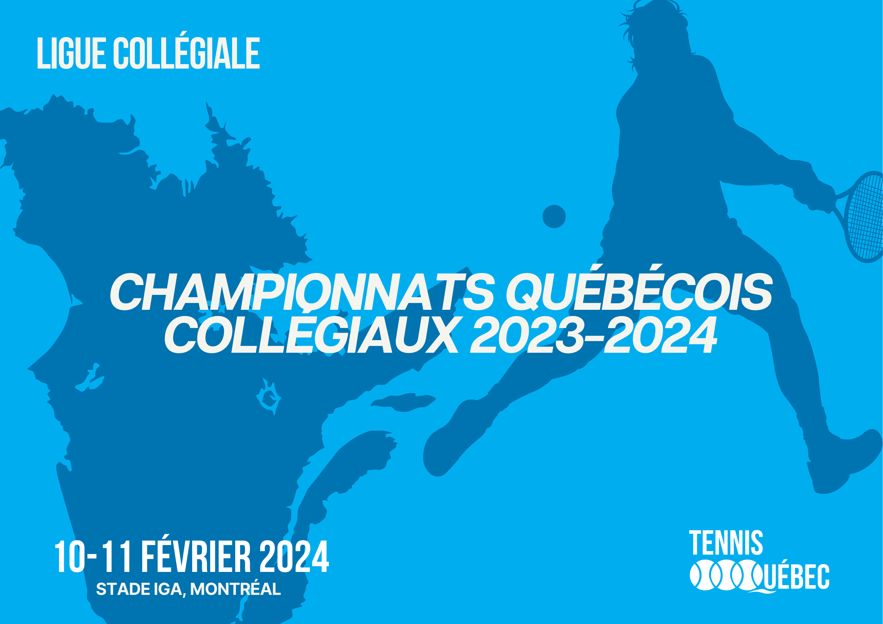 Championnats qu b cois coll giaux 2023 2024 Tennis Quebec